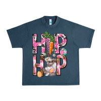 Midnight Navy Hip hop Easter Girl Easter Day Urban Heavy Tee - HowdyJamesFarm