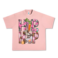 Salmon Hip hop Easter Girl Easter Day Urban Heavy Tee - HowdyJamesFarm