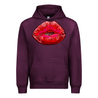 Mauve Wine kiss Urban Hoodie - AdoDesignShop
