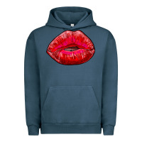 Pigment Midnight Navy kiss Urban Hoodie - AdoDesignShop