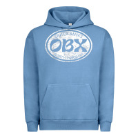 Pigment Pebble Blue Outer Banks North Carolina OBX Beach Summer Travel Vintage Birthday Urban Hoodie - longCreatives