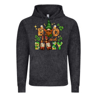 Vintage Black St. Patrick's Bad and boozy with gnome Vintage Hoodie - HowdyJamesFarm