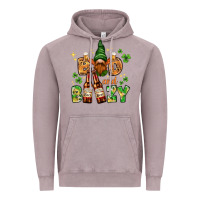 Vintage Zinc St. Patrick's Bad and boozy with gnome Vintage Hoodie - HowdyJamesFarm