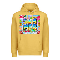 Antique Gold Sweet Summer Time Premium Hoodie - CowhideDigitalArt