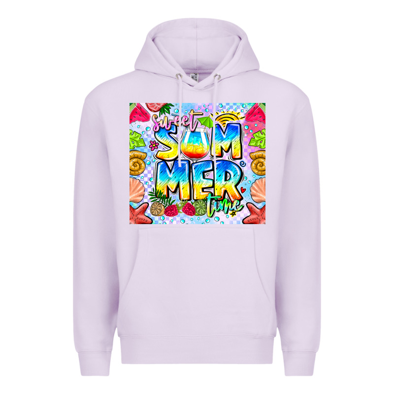 Sweet Summer Time Premium Hoodie by CowhideDigitalArt | Teevron
