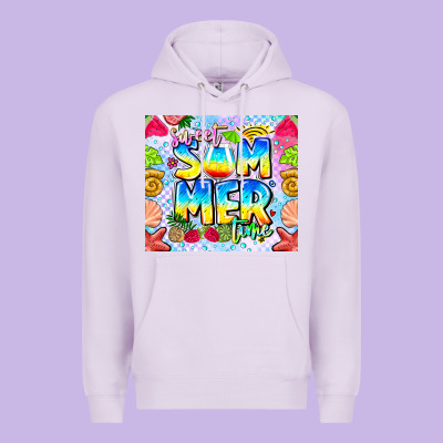 Sweet Summer Time Premium Hoodie Designed By Cowhidedigitalart