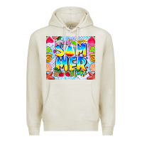 Oatmeal Heather Sweet Summer Time Premium Hoodie - CowhideDigitalArt