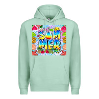 Seafoam Sweet Summer Time Premium Hoodie - CowhideDigitalArt