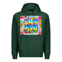 Sports Green Sweet Summer Time Premium Hoodie - CowhideDigitalArt