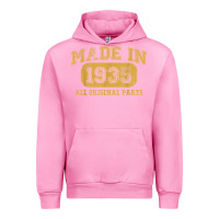 Fuchsia Pink Made in 1935 87th Birthday Gifts 87 Year old Birthday T-Shirt Urban Hoodie - longCreatives