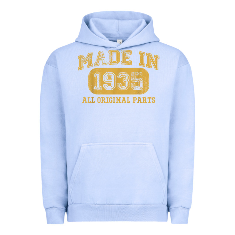 Made In 1935 87th Birthday Gifts 87 Year Old Birthday T-shirt Urban Hoodie by longCreatives | Teevron