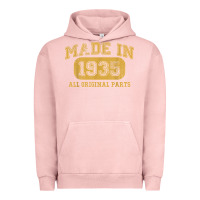 Pigment Salmon Made in 1935 87th Birthday Gifts 87 Year old Birthday T-Shirt Urban Hoodie - longCreatives