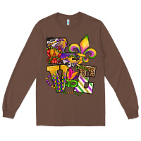 Chestnut louisiana map love Long Sleeve Tee - OliviaCreatesArt