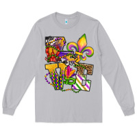 Moon Dust louisiana map love Long Sleeve Tee - OliviaCreatesArt