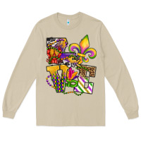 Mushroom louisiana map love Long Sleeve Tee - OliviaCreatesArt