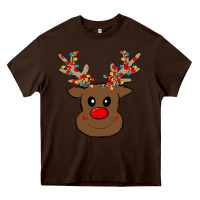 Chocolate Brown Rudolph Heavy Core Tee - Bettercallsaul