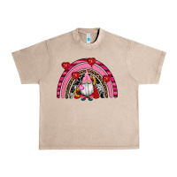 French Oak valentines day gnomes rainbow Urban Heavy Tee - RanaPortraitStore