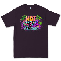 Plum Hot wife summer Premium Tee - NancyCooperArtShop