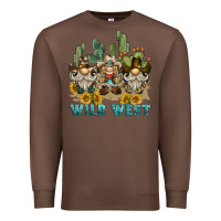 Chestnut wild west western gnome Premium Sweatshirt - BarkalooDesign