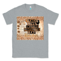 Heather Grey black teacher Classic Tee - TumblerDesignByShophia