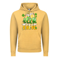Vintage Mustard St.Patrick's Beer time Vintage Hoodie - HowdyJamesFarm