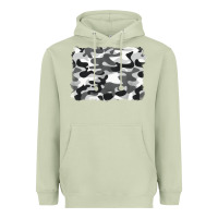 Matcha black and white camouflage Heavyweight Hoodie - BarkalooDesign