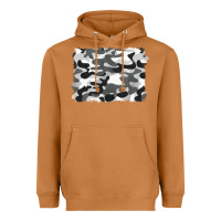 Meerkat black and white camouflage Heavyweight Hoodie - BarkalooDesign