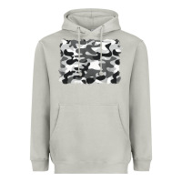 Moon Dust black and white camouflage Heavyweight Hoodie - BarkalooDesign