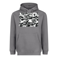 Storm black and white camouflage Heavyweight Hoodie - BarkalooDesign