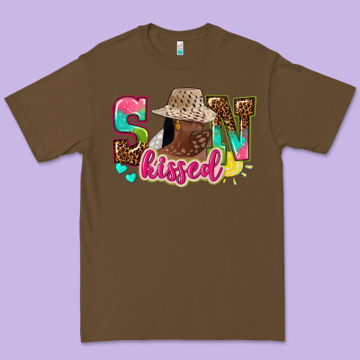 Afro Woman With Sunkissed Premium Tee Designed By Nancycooperartshop