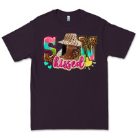 Plum Afro woman with sunkissed Premium Tee - NancyCooperArtShop