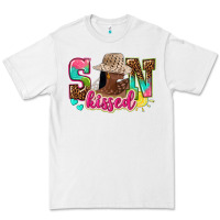 White Afro woman with sunkissed Premium Tee - NancyCooperArtShop