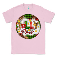 Bubblegum Pink Christmas Jolly Nurse Classic Tee - Artiststas