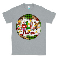 Heather Grey Christmas Jolly Nurse Classic Tee - Artiststas