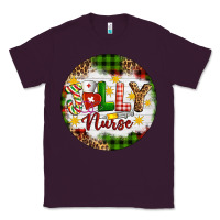 Plum Christmas Jolly Nurse Classic Tee - Artiststas