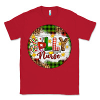 Red Christmas Jolly Nurse Classic Tee - Artiststas