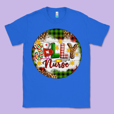 Christmas Jolly Nurse Classic Tee Designed By Artiststas