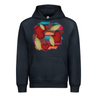 Navy heart and serape patches Urban Hoodie - AdoDesignShop