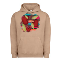 Pigment Burro heart and serape patches Urban Hoodie - AdoDesignShop