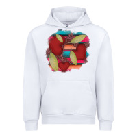 White heart and serape patches Urban Hoodie - AdoDesignShop