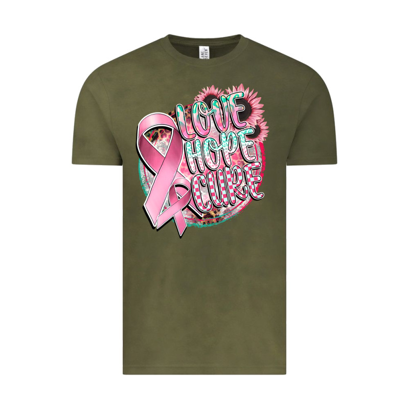 Love Hope Cure Vintage Tee by CowGirlArtShop | Teevron