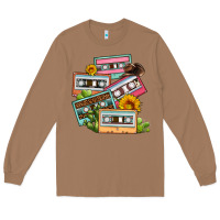 Toasted Coconut 90s country caassette tapes Long Sleeve Tee - OliviaCreatesArt