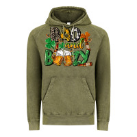 Vintage Olive Bad and boozy St. Patrick's Day Vintage Hoodie - CowGirlArtShop