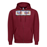 Burgundy all american nurse 11oz mug Zipper Hoodie - Artiststas