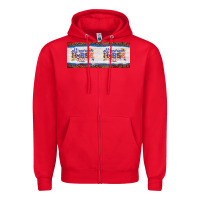 Red all american nurse 11oz mug Zipper Hoodie - Artiststas