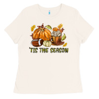 Bone Tis The Season Fall Ladies Tee - texasbilliewilder