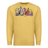 Antique Gold easter bunny mama Premium Sweatshirt - BarkalooDesign