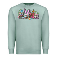 Seafoam easter bunny mama Premium Sweatshirt - BarkalooDesign