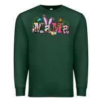 Sports Green easter bunny mama Premium Sweatshirt - BarkalooDesign