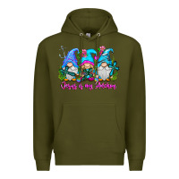 Army Green Jesus Is My Anchor Premium Hoodie - CowhideDigitalArt